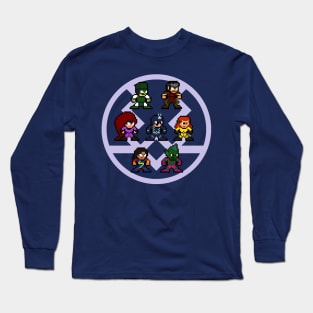 The Inhumans 8bit Pixel Art Long Sleeve T-Shirt